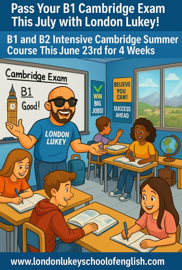Curso intensivo de verano para B1, B2 y C1